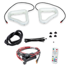 2017-2021 Genesis G70 BIG MOUTH LIT KIT | LIT Flares and Controller Only