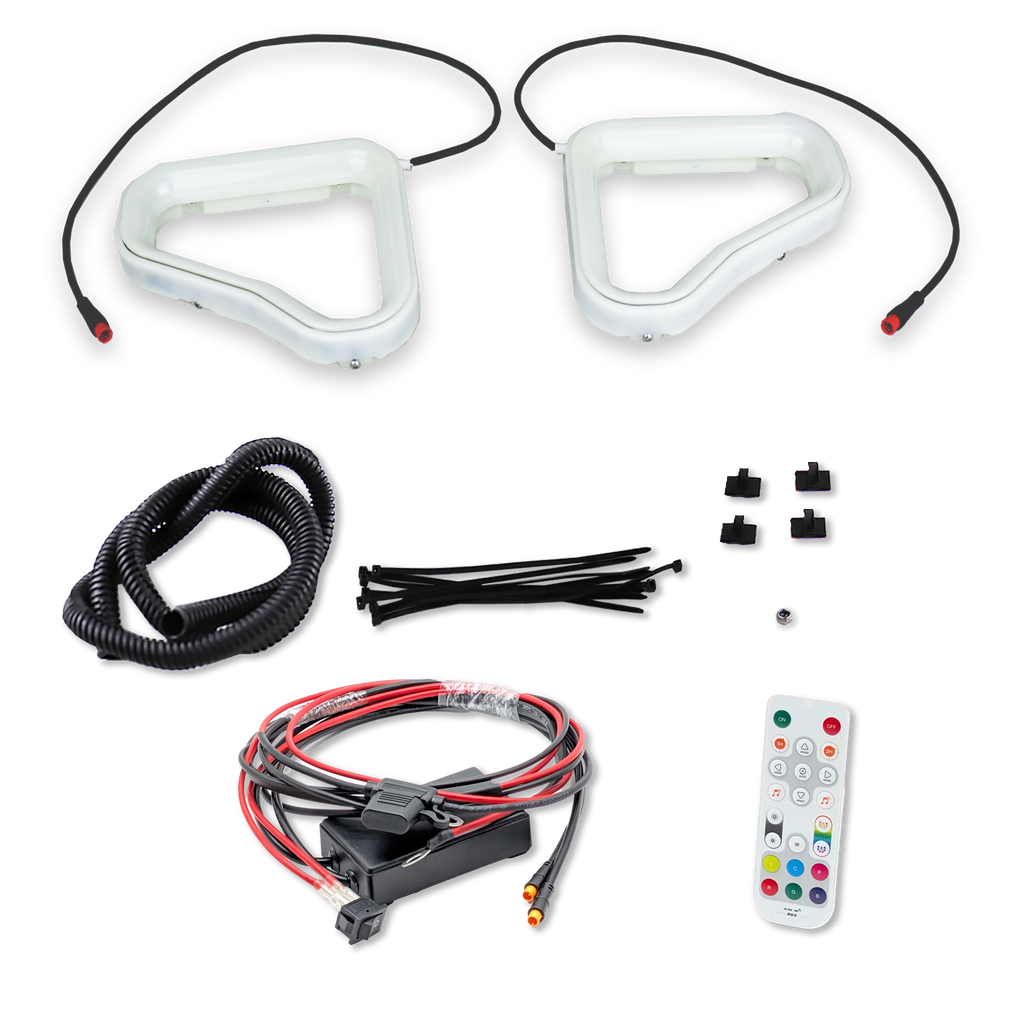 2022+ Cadillac CT4-V Blackwing and CT5-V Blackwing BIG MOUTH LIT KIT | LIT Flares and Controller Only
