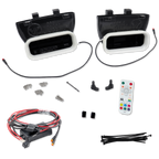 2015-2017 Ford F-150 and 2017-2020 Ford F-150 Raptor Dual BIG MOUTH LIT KIT Ram Air Intake Snorkels