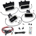 2015-2017 Ford F-150 and 2017-2020 Ford F-150 Raptor Quad BIG MOUTH LIT KIT Ram Air Intake Snorkels