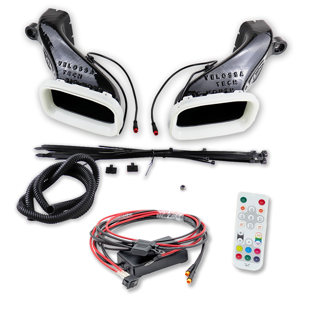 2022+ Genesis G70 3.3T Dual BIG MOUTH LIT KIT Ram Air Intake Snorkels