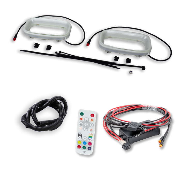2017-2024 Kia Stinger 3.3T/2.0T/2.5T BIG MOUTH LIT KIT | LIT Flares and Controller Only