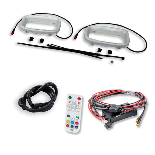 2017-2024 Kia Stinger 3.3T/2.0T/2.5T BIG MOUTH LIT KIT | LIT Flares and Controller Only