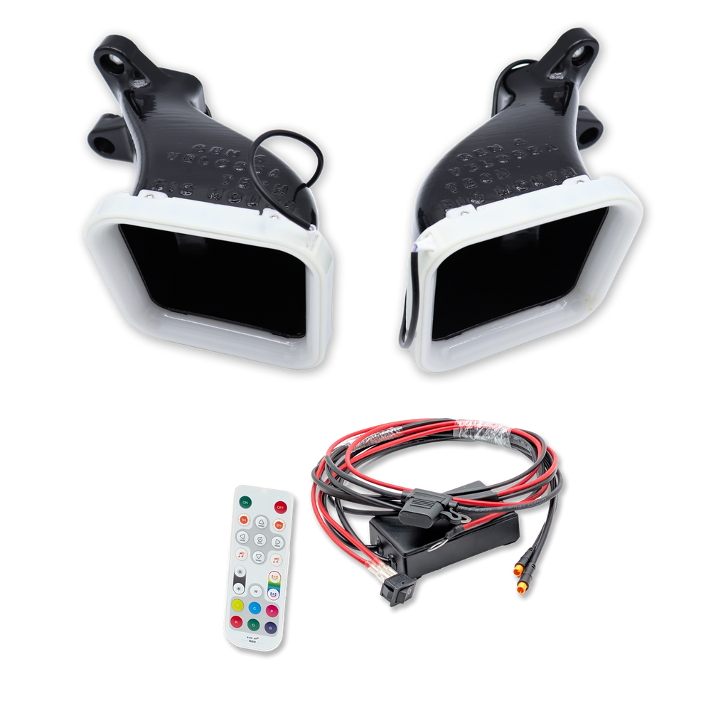 2015-2020 Genesis G80 3.3T/5.0 Dual BIG MOUTH LIT KIT Ram Air Intake Snorkels