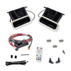 2021-2023 Ford F-150 and Tremor (non Raptor) Dual BIG MOUTH LIT KIT Ram Air Intake Snorkels