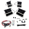 2021-2023 Ford F-150 and Tremor (non Raptor) Quad BIG MOUTH LIT KIT Ram Air Intake Snorkels