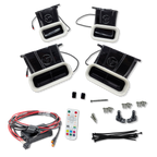 2021-2023 Ford F-150 and Tremor (non Raptor) Quad BIG MOUTH LIT KIT Ram Air Intake Snorkels