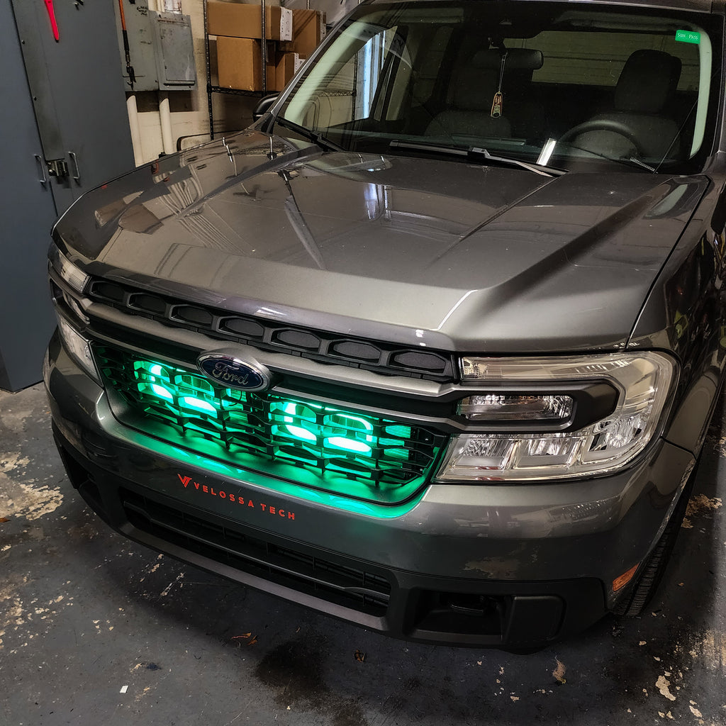 2022+ Ford Maverick (2.0L/2.5L Hybrid) Dual BIG MOUTH LIT KIT Ram Air Intake Snorkels