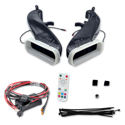 2022+ Nissan Z Dual BIG MOUTH LIT KIT Ram Air Intake Snorkels