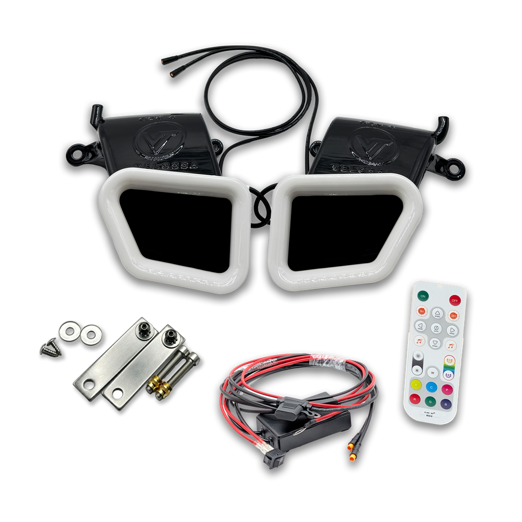 2023+ Acura Integra (Base/A-Spec/Type S) Dual BIG MOUTH LIT KIT Ram Air Intake Snorkels