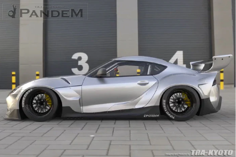 GReddy Pandem 2019+ Toyota Supra Side Skirts
