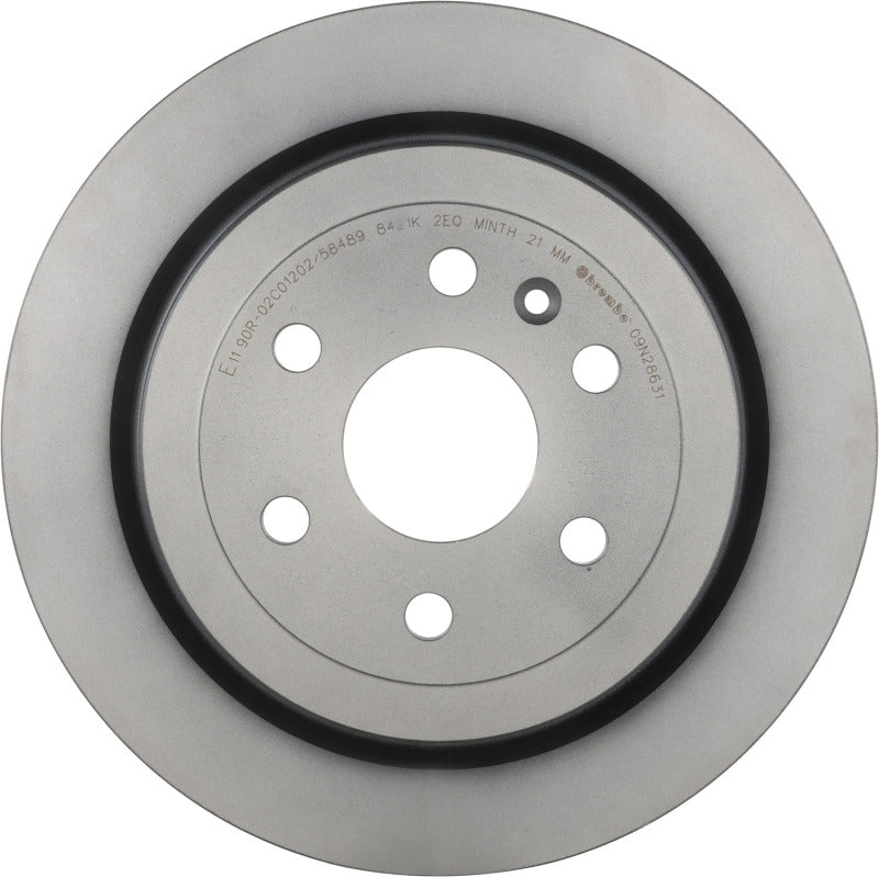 Brembo 09-15 Toyota Venza Rear UV Coated Rotor