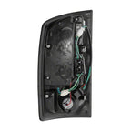 Raxiom 02-05 Dodge RAM 1500 LED Tail Lights- Black Housing- Clear Lens