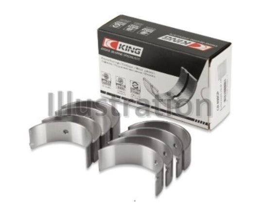 King Engine Bearings Mazda FS-DE L4/FP L4/FS L4  DOHC 16 Valve (Size +0.5) Rod Bearing Set