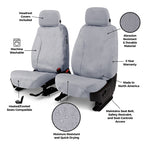 Covercraft 21-26 Hyundai Sonata Polycotton SeatSaver Custom Second Row Seat Covers