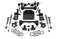 Zone Offroad 2020 Chevy/GMC 2500HD 5in Suspension System W/O Overload Suspension System