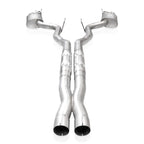 Stainless Works 2024 Mustang GT Catback Quad Tips Legend Sound X-Pipe Performance Connect Exhaust