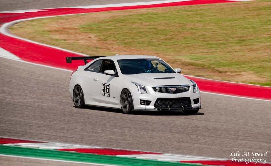 Cadillac ATS-V GT-250 Carbon Fiber Adjustable Wing 2016-2019