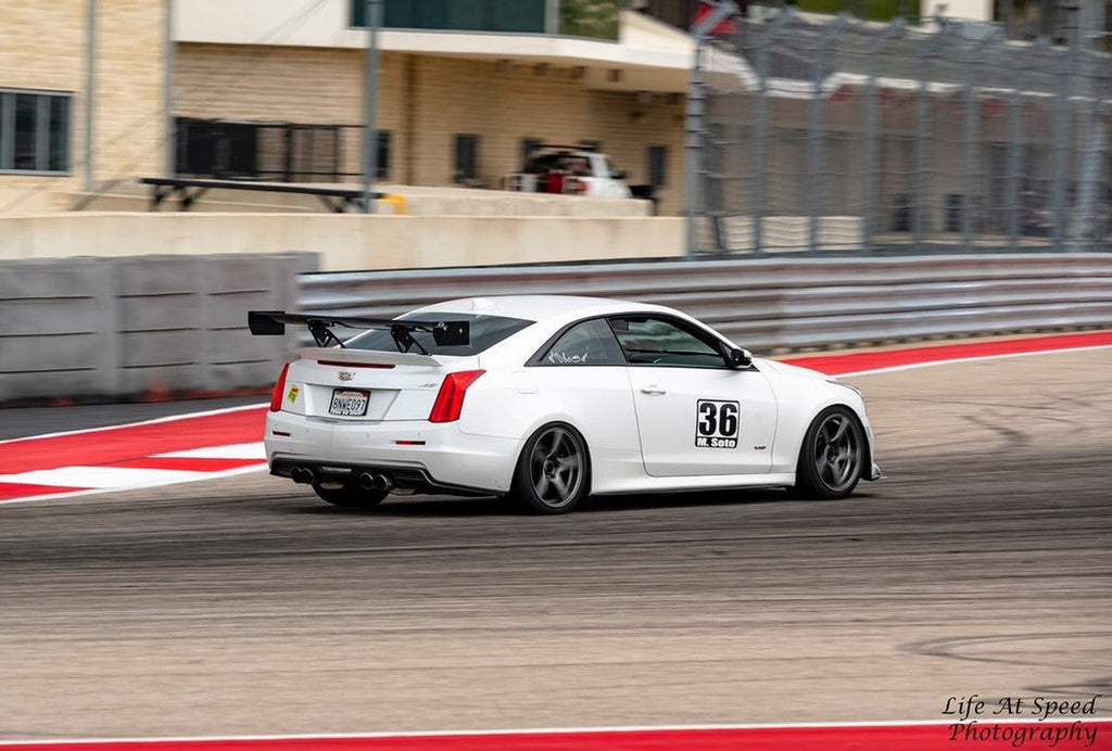 Cadillac ATS-V GT-250 Carbon Fiber Adjustable Wing 2016-2019