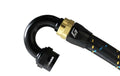 GReddy AN10 180 DEGREE HOSE END SWIVEL BLACK/GOLD ANODIZED