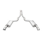 Stainless Works 2024 Mustang GT Catback Dual Tips Legend Sound X-Pipe Factory Connect Exhaust