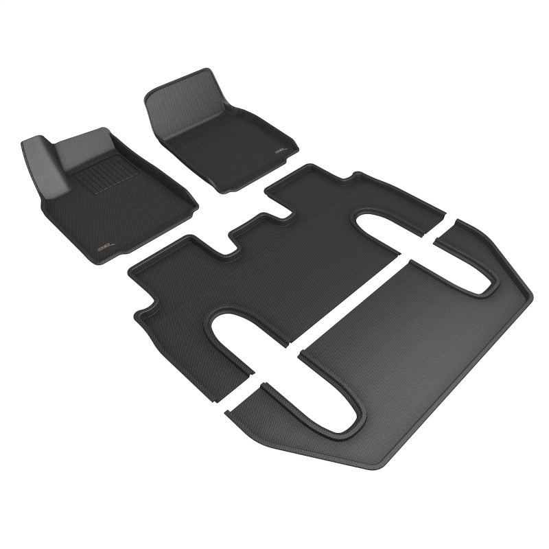 3D MAXpider 22-26 Tesla Model X 6-Seat Kagu Black Full Set