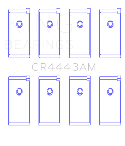 King Engine Bearings Datsun H-20 (Size +0.25mm) Connecting Rod Bearing Set