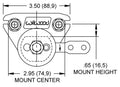 Wilwood Caliper-Polished 1.62in Bore .81in Disc