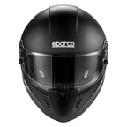 SPARCO Stealth RF Helmet - Large - Matte Black/Black