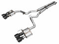 AWE Tuning 21-23 Ford Mustang Mach 1 SwitchPath Cat-Back Exhaust w/ Quad Diamond Black Tips