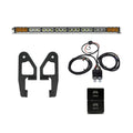 Cali Raised 10-24 Toyota 4Runner Roof Rack Front Light Bar Kit