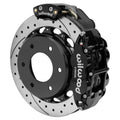 Wilwood 71-91 Chevrolet Blazer Forged Narrow Superlite 4R Rear EPB Kit 12.88in Drill Rotor - Blk