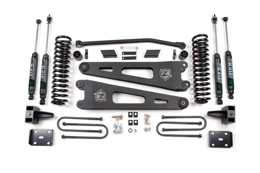 Zone Offroad 11-12 Ford SuperDuty 4in Radius Arm System - Gas