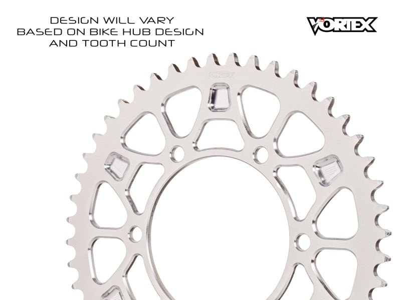 Vortex Racing V4 45 Tooth 520 Sprocket Use w/ 3766 Front - Silver