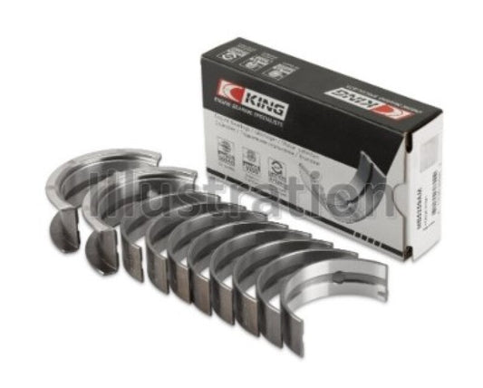 King Engine Bearings Ford 239/256/272/292 (Size .020) Crankshaft Main Bearing Set