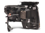 Raxiom 09-14 Ford F-150 CXR Series LED Projector Headlights- Black Housing- Clear Lens