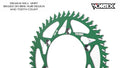 Vortex Racing 38 Tooth 520 Rear Sprocket - Green