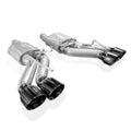 Stainless Works 22-25 Cadillac CT5-V Blackwing Axle Back Exhaust - Black Chrome Tips