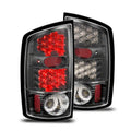Raxiom 02-05 Dodge RAM 1500 LED Tail Lights- Black Housing- Clear Lens