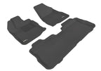 3D MAXpider 10-17 GMC Terrain Kagu Black Full Set (2 Hooks)