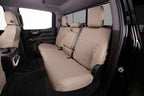 Covercraft 15-21 Ford Transit Polycotton SeatSaver Custom Third Row Seat Covers-Taupe