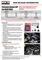 HKS Pressure Sensor KIT for FA20/FA24