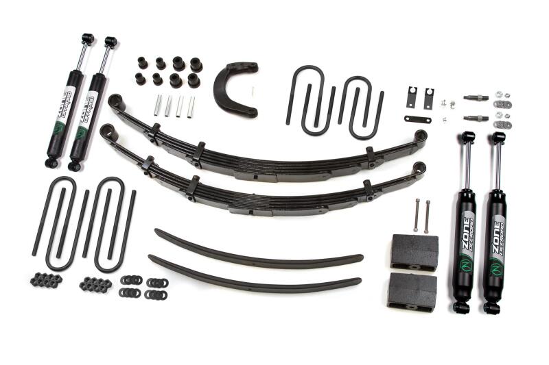 Zone Offroad 88-91 Chevy 3/4 Ton SUV 6in Suspension Lift