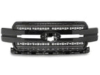 Raxiom 18-20 Ford F-150 CXR Series LED Upper Replacement Grille with White DRL- Black
