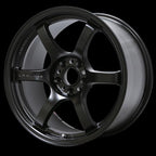 Gram Lights 57DR 15x8.0 +28 4x100 Semi Gloss Black Wheel
