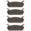 R1 90-96 Mercury Tracer Rear Semi Met Brake Pads