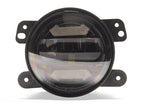 Raxiom 07-18 Jeep Wrangler JK Axial Series LED Angel Eye Fog Lights- Amber and White