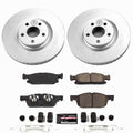 Power Stop 15-21 Ford Edge Front Z23 Coated Brake Kit