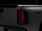 Raxiom 07-13 Chevrolet Silverado 1500 LED Tail Lights- Chrome Housing- Red/Clear Lens