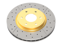 DBA 99+ Chevrolet Silverado Front Cross Drilled & Slotted Street Series Rotor